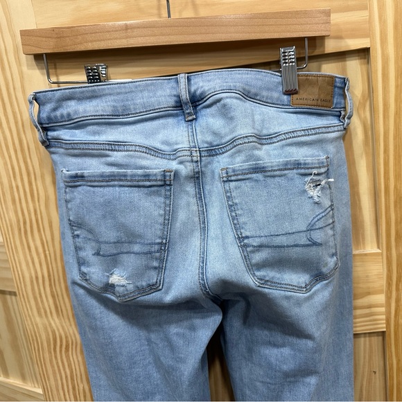 American Eagle ripped knee flare jeans - Picture 4 of 6